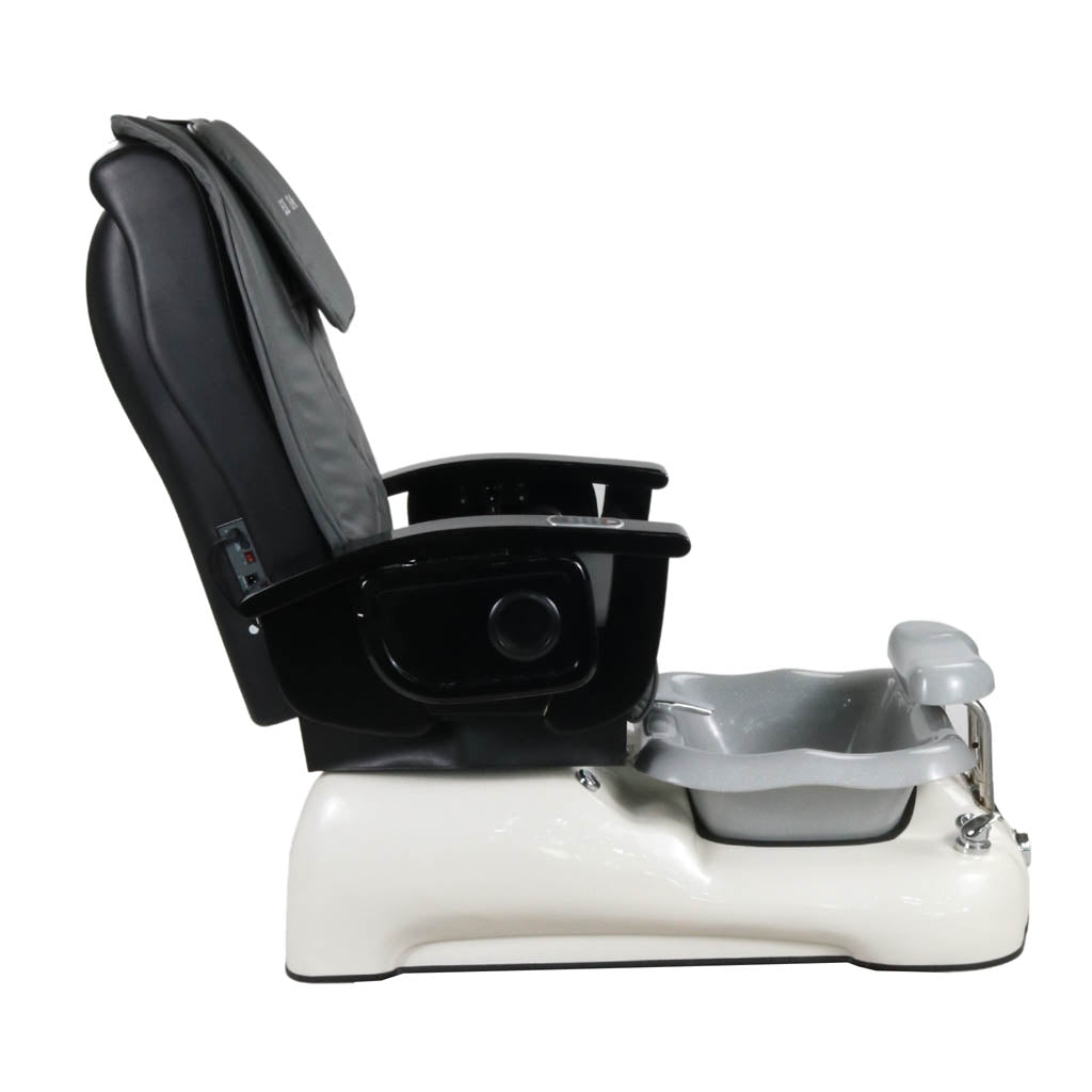 Pedicure Spa Chair - Dusk Black | Grey | White Pedicure Chair