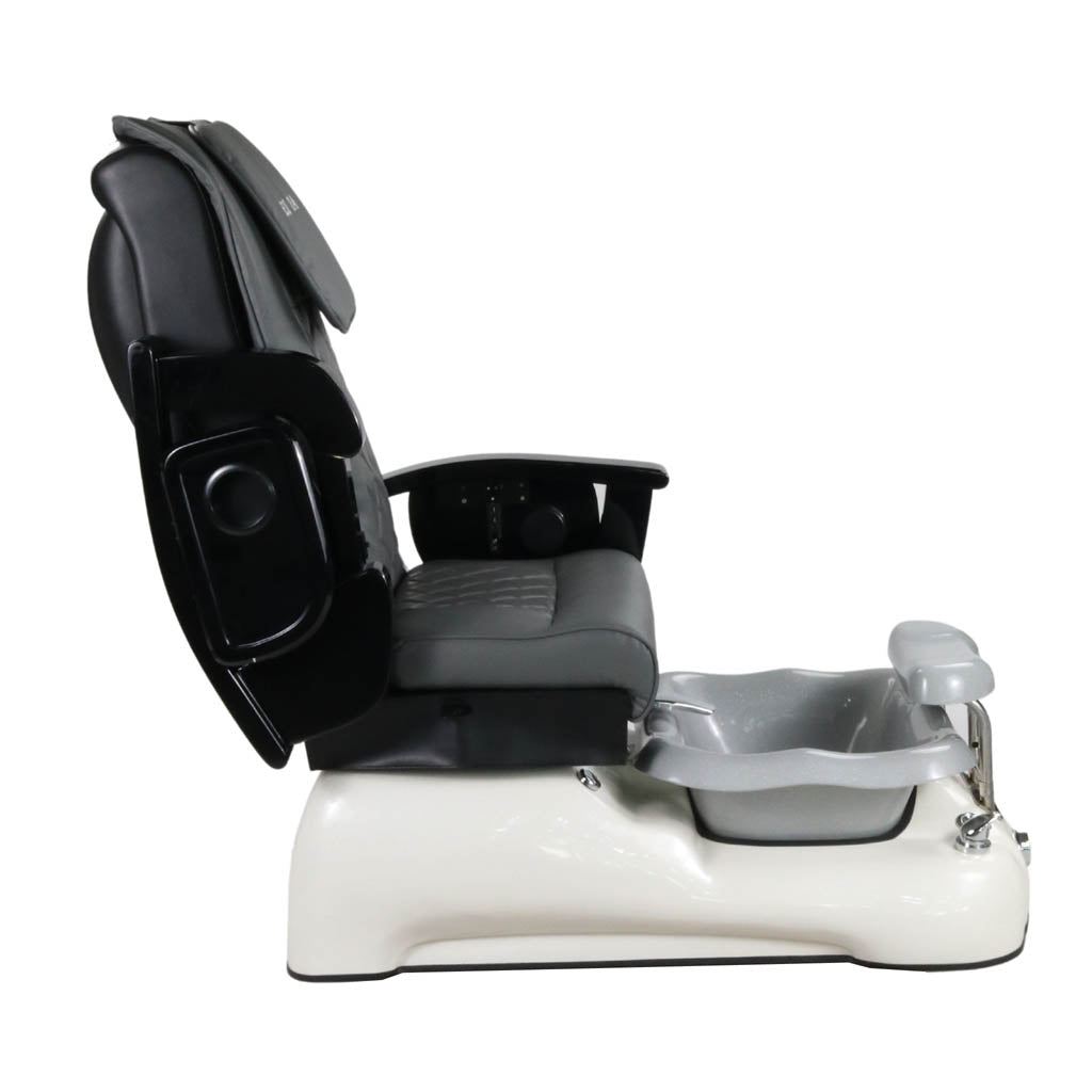 Pedicure Spa Chair - Dusk Black | Grey | White Pedicure Chair