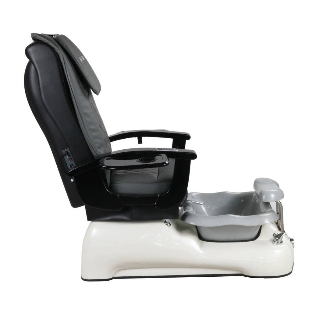 Pedicure Spa Chair - Dusk Black | Grey | White Pedicure Chair