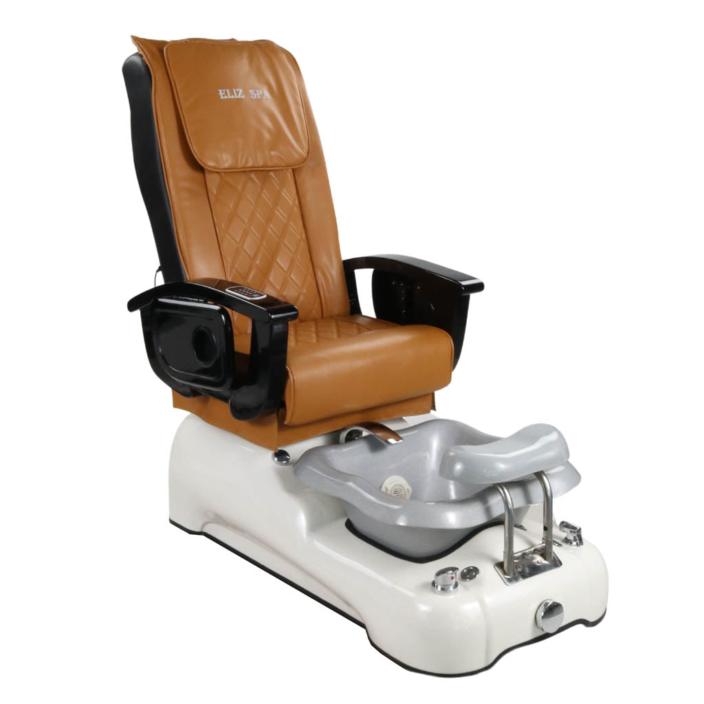 Pedicure Spa Chair - Dusk Black | Mustard | White Pedicure Chair