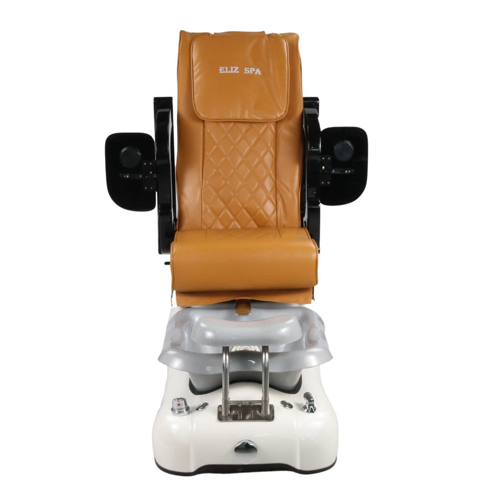 Pedicure Spa Chair - Dusk Black | Mustard | White Pedicure Chair