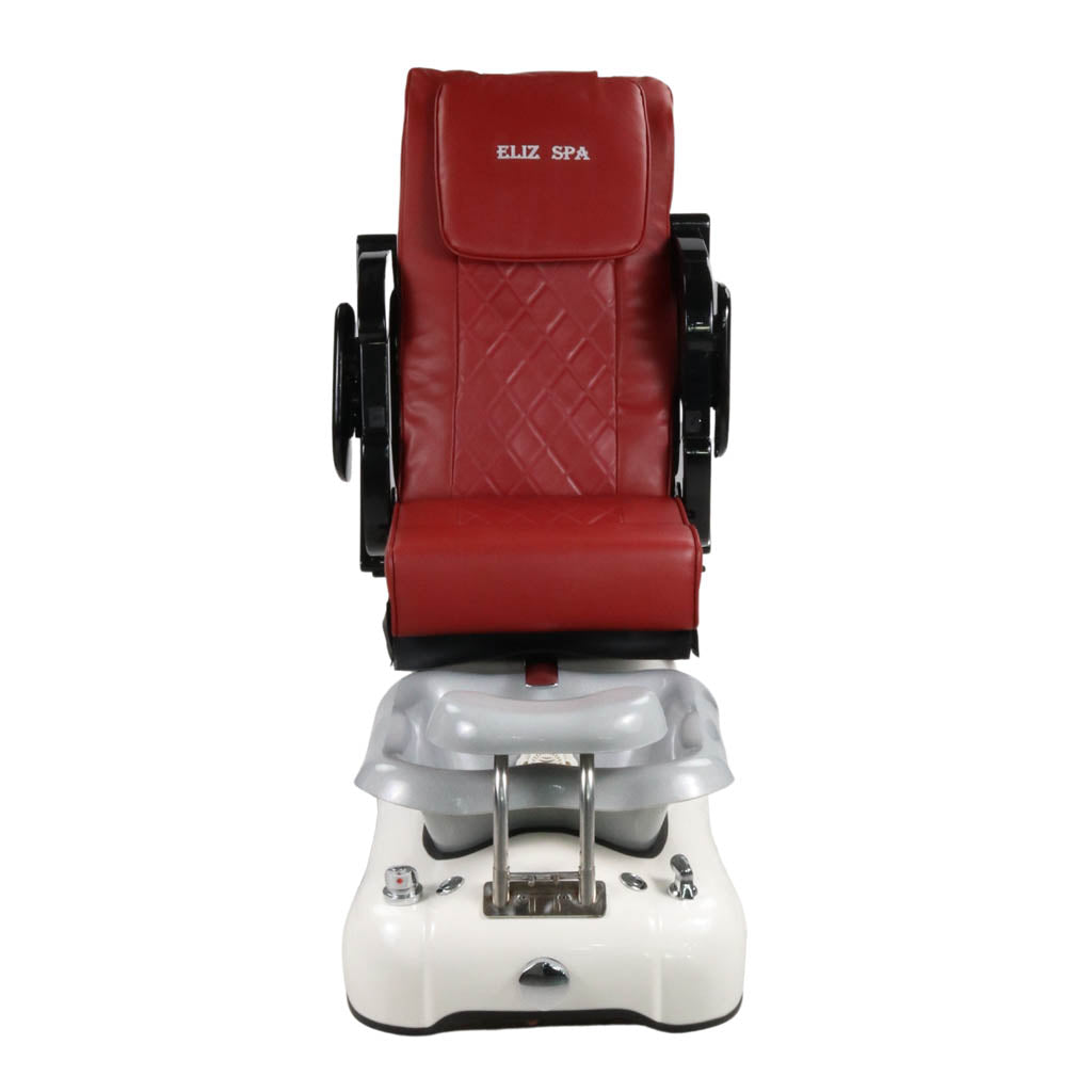 Pedicure Spa Chair - Dusk Black | Red | White Pedicure Chair