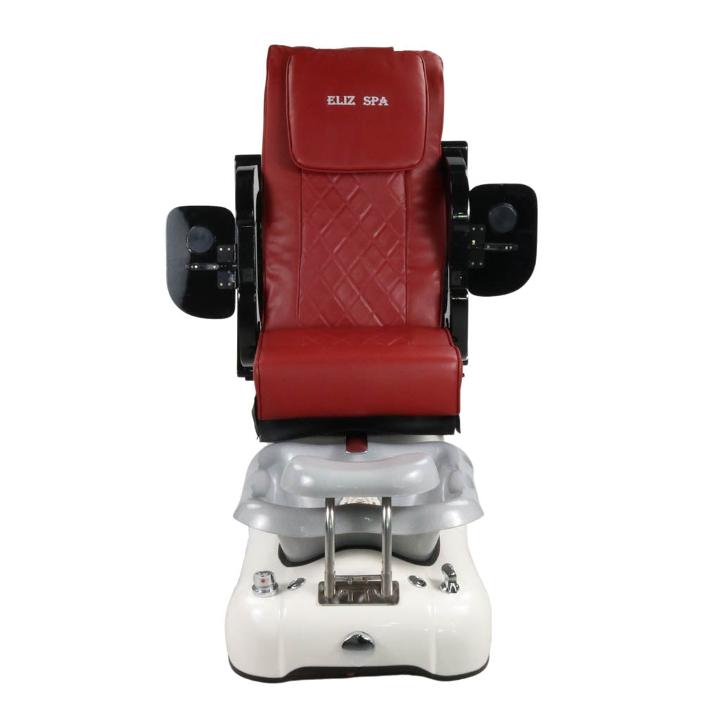 Pedicure Spa Chair - Dusk Black | Red | White Pedicure Chair