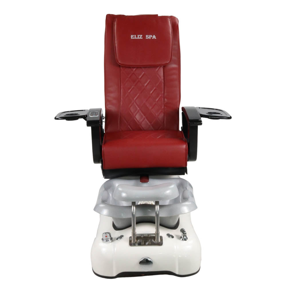 Pedicure Spa Chair - Dusk Black | Red | White Pedicure Chair