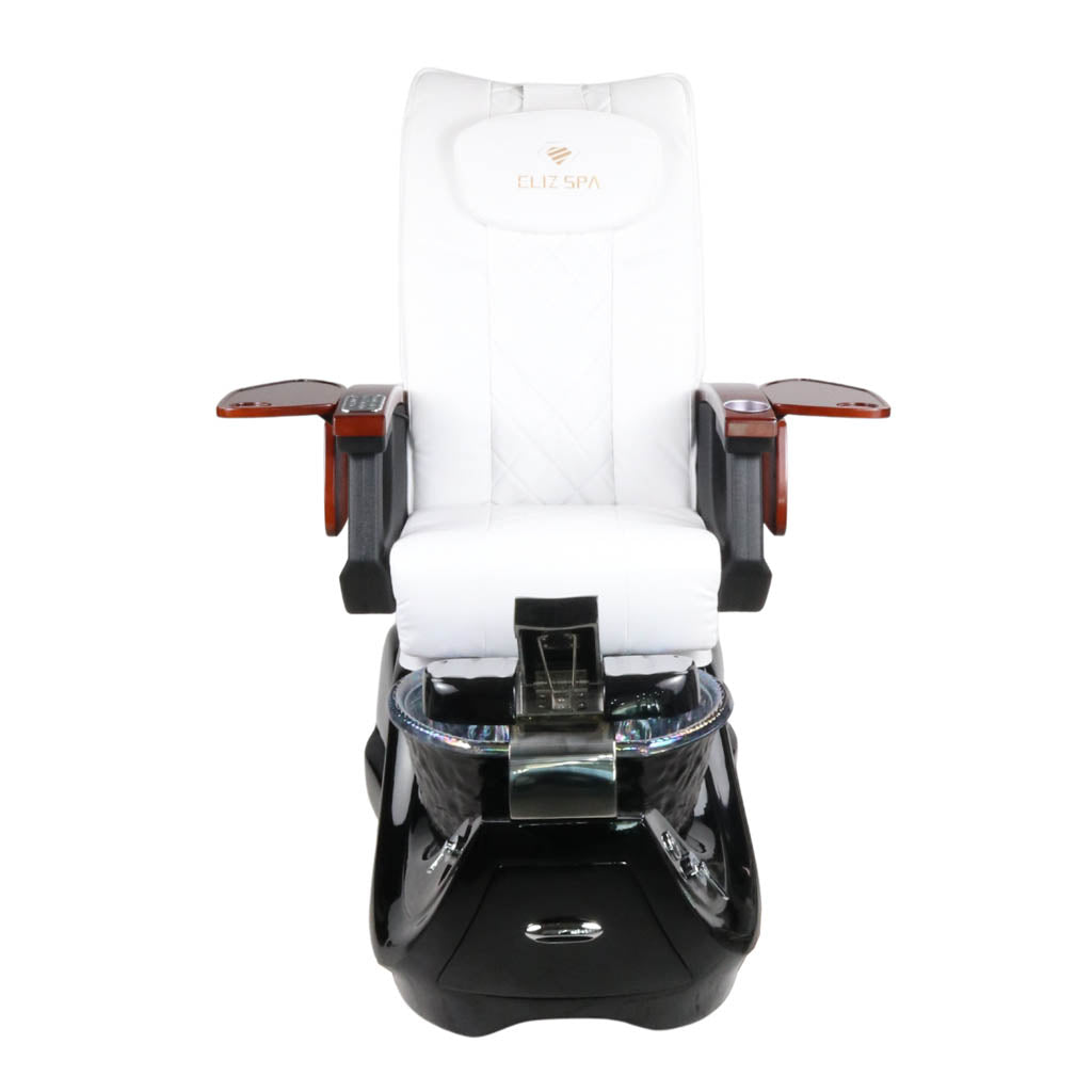 Pedicure Spa Chair - Oracle Wood | White | Black Pedicure Chair