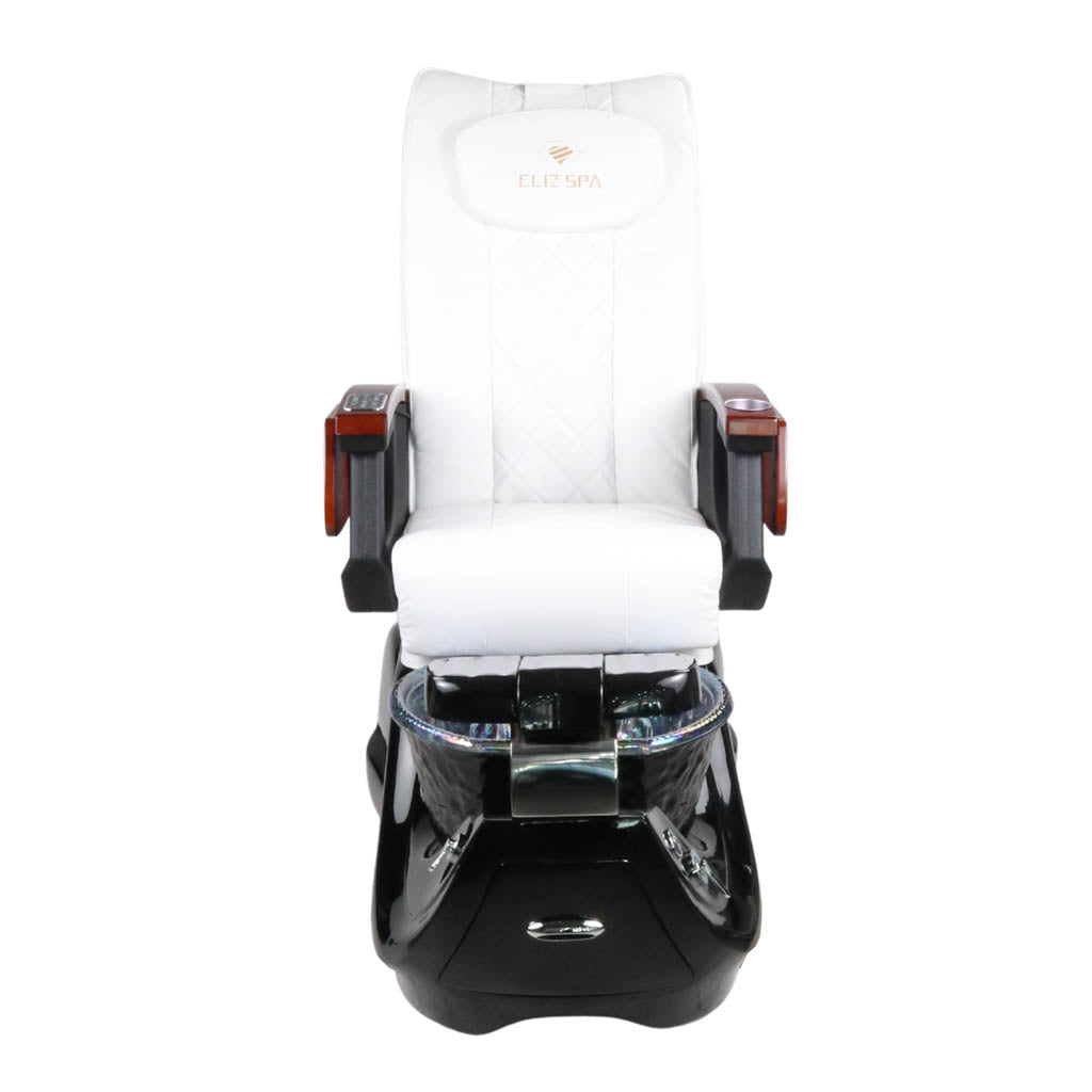 Pedicure Spa Chair - Oracle Wood | White | Black Pedicure Chair
