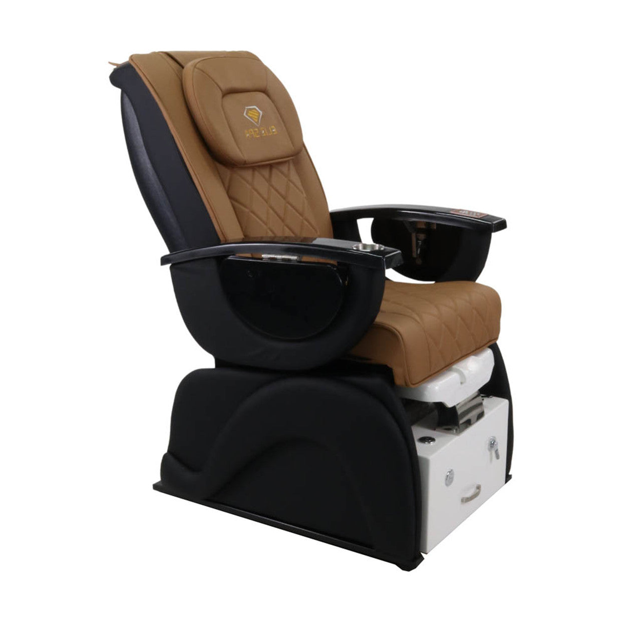 Pedicure Spa Chair - Omega Retractable Black | Cappuccino | White Pedicure Chair