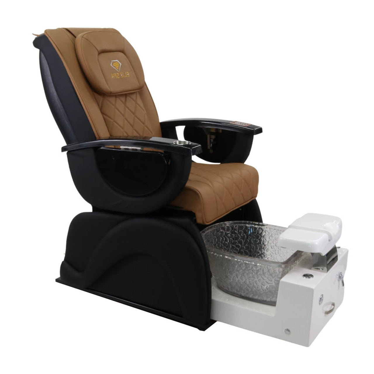 Pedicure Spa Chair - Omega Retractable Black | Cappuccino | White Pedicure Chair