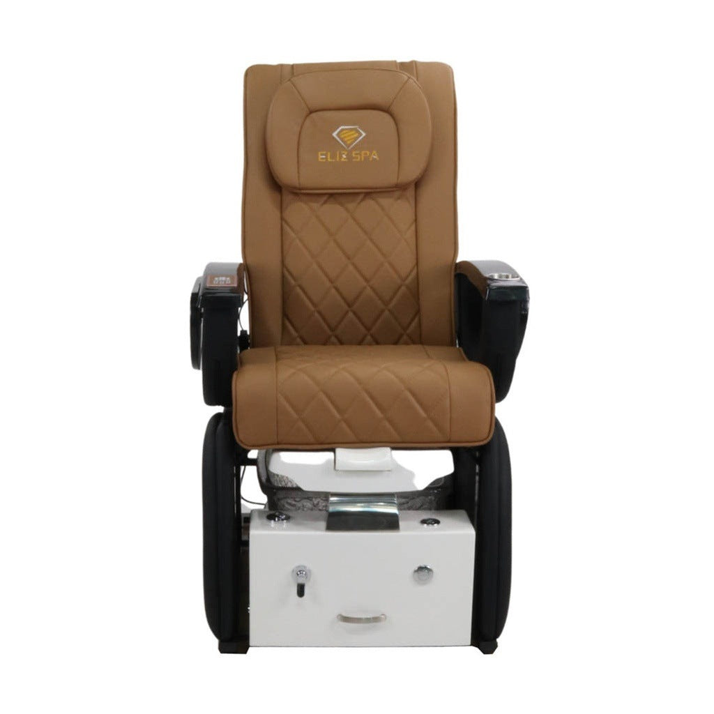 Pedicure Spa Chair - Omega Retractable Black | Cappuccino | White Pedicure Chair