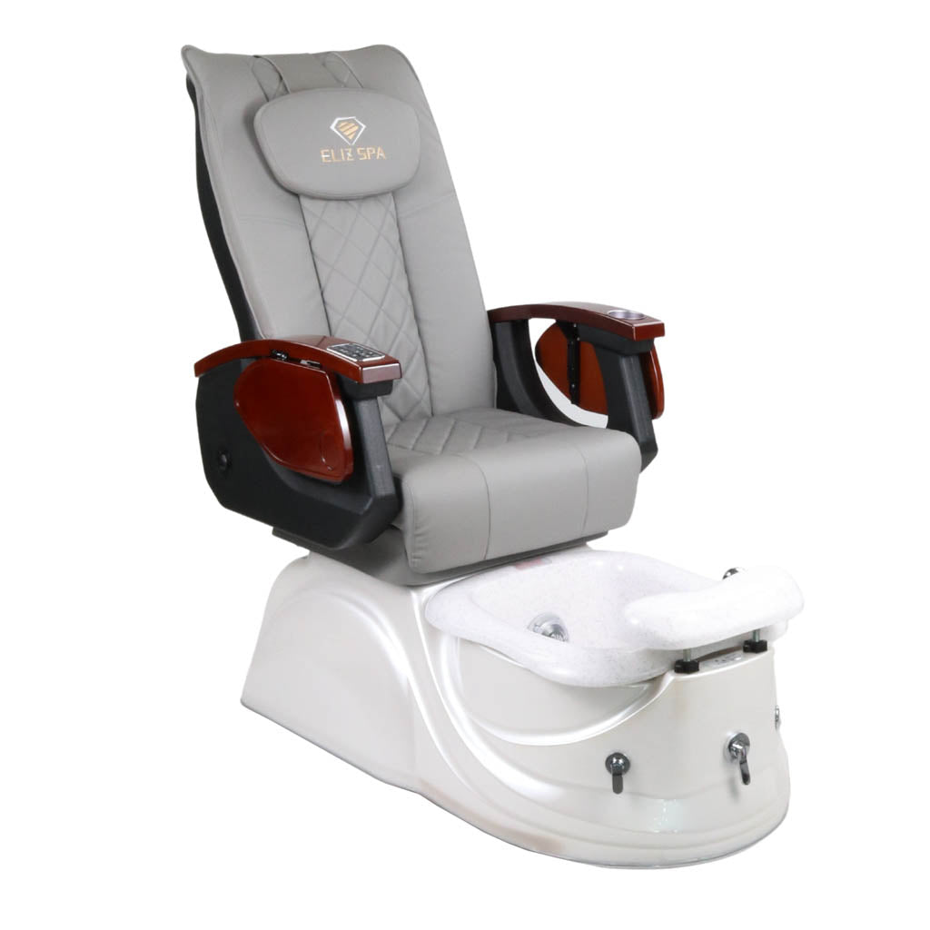 Pedicure Spa Chair - Pearl Black | Grey | White Pedicure Chair