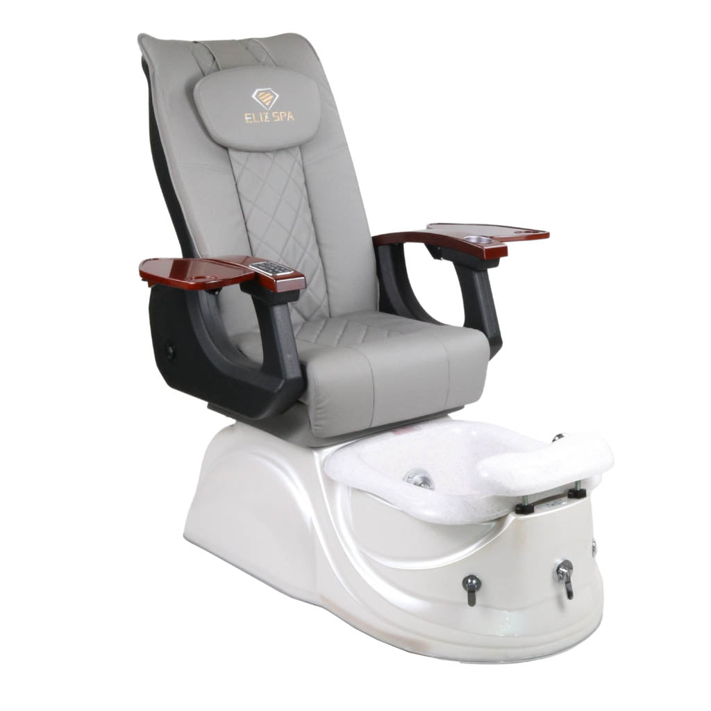 Pedicure Spa Chair - Pearl Black | Grey | White Pedicure Chair