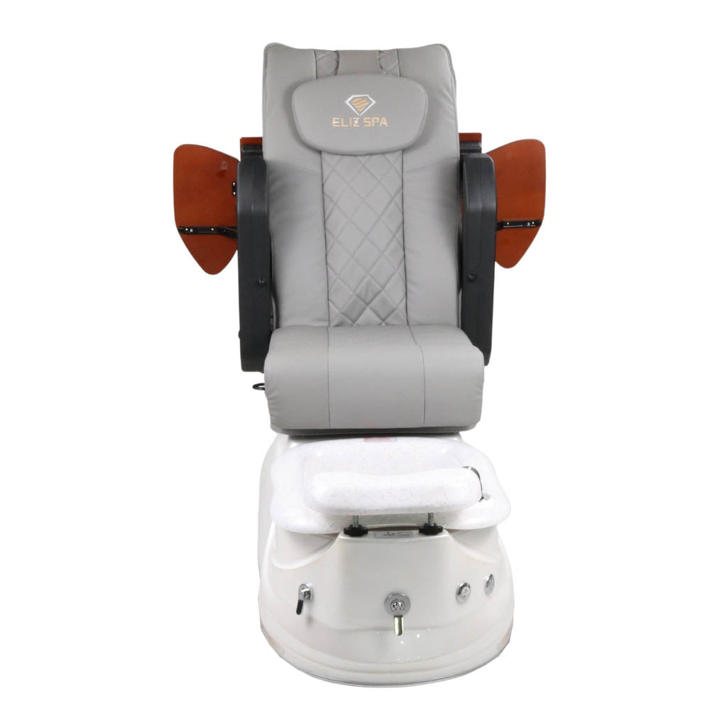 Pedicure Spa Chair - Pearl Black | Grey | White Pedicure Chair