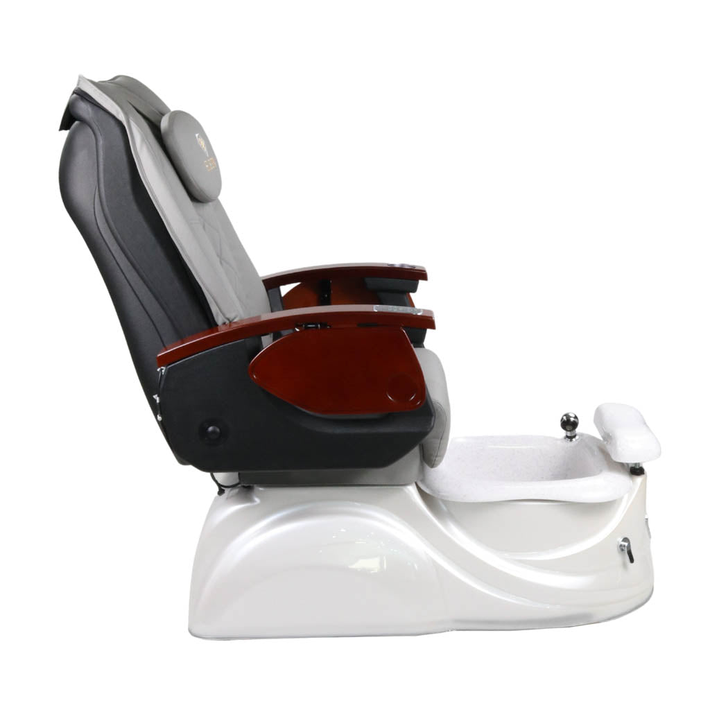 Pedicure Spa Chair - Pearl Black | Grey | White Pedicure Chair