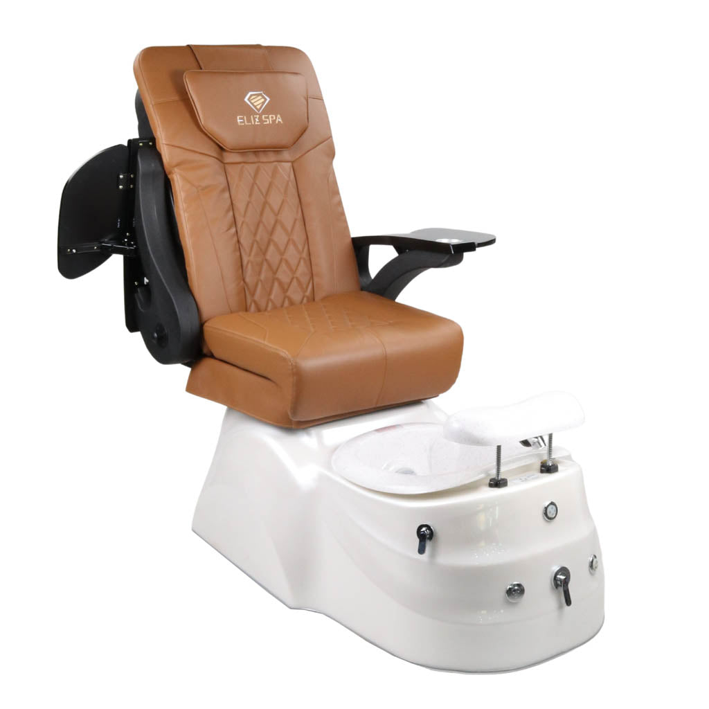 Pedicure Spa Chair - Quartz Black | Cappuccino | White Pedicure Chair
