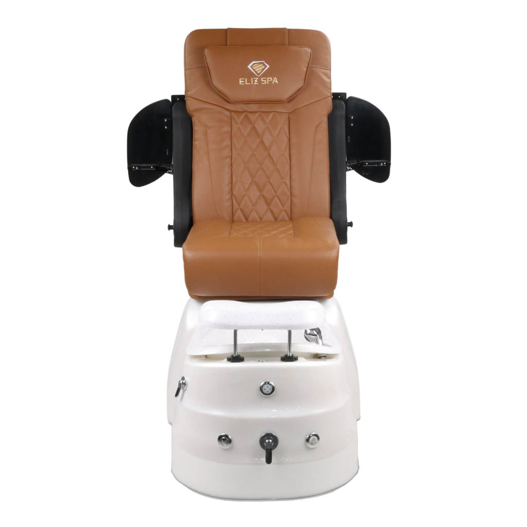 Pedicure Spa Chair - Quartz Black | Cappuccino | White Pedicure Chair