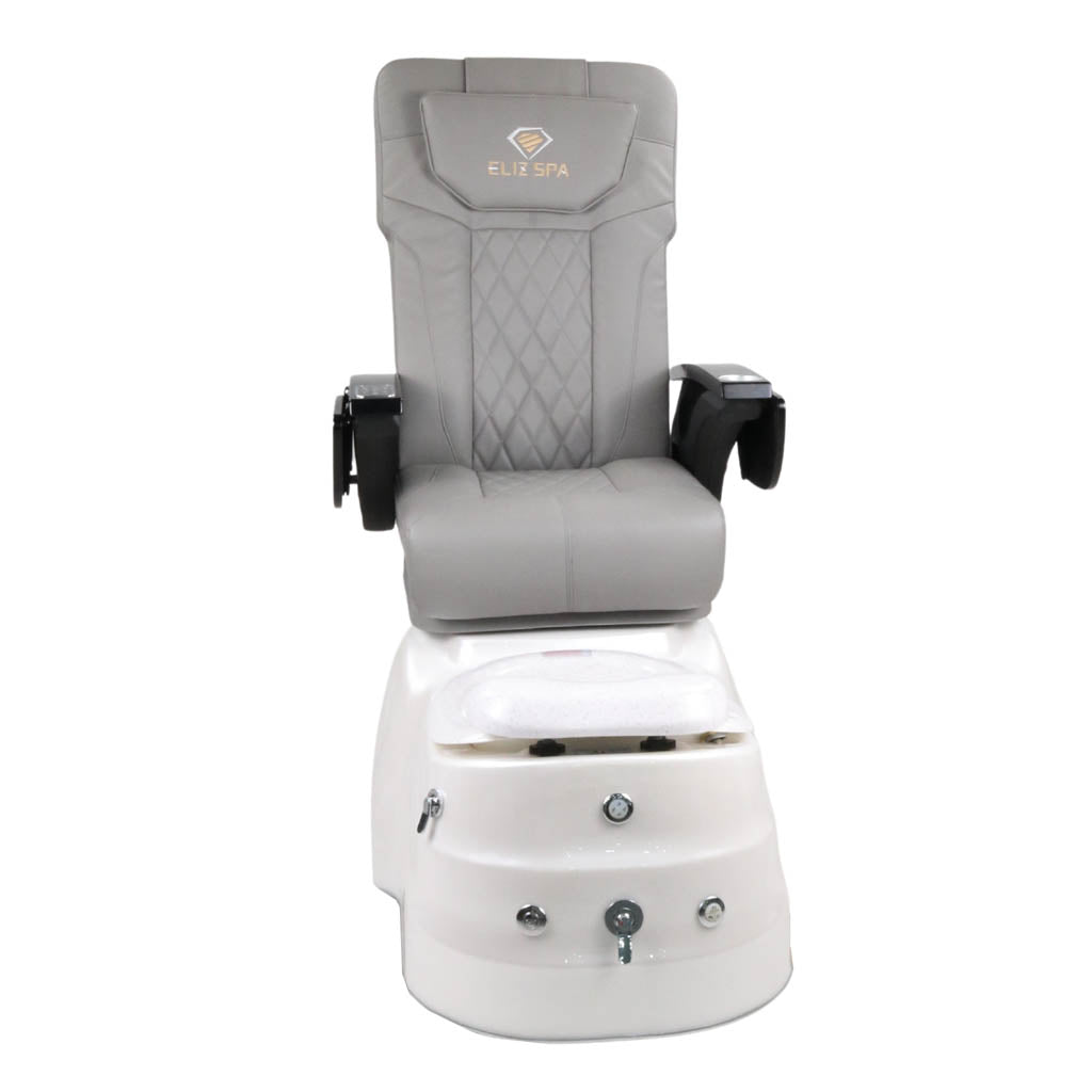 Pedicure Spa Chair - Quartz Black | Grey | White Pedicure Chair