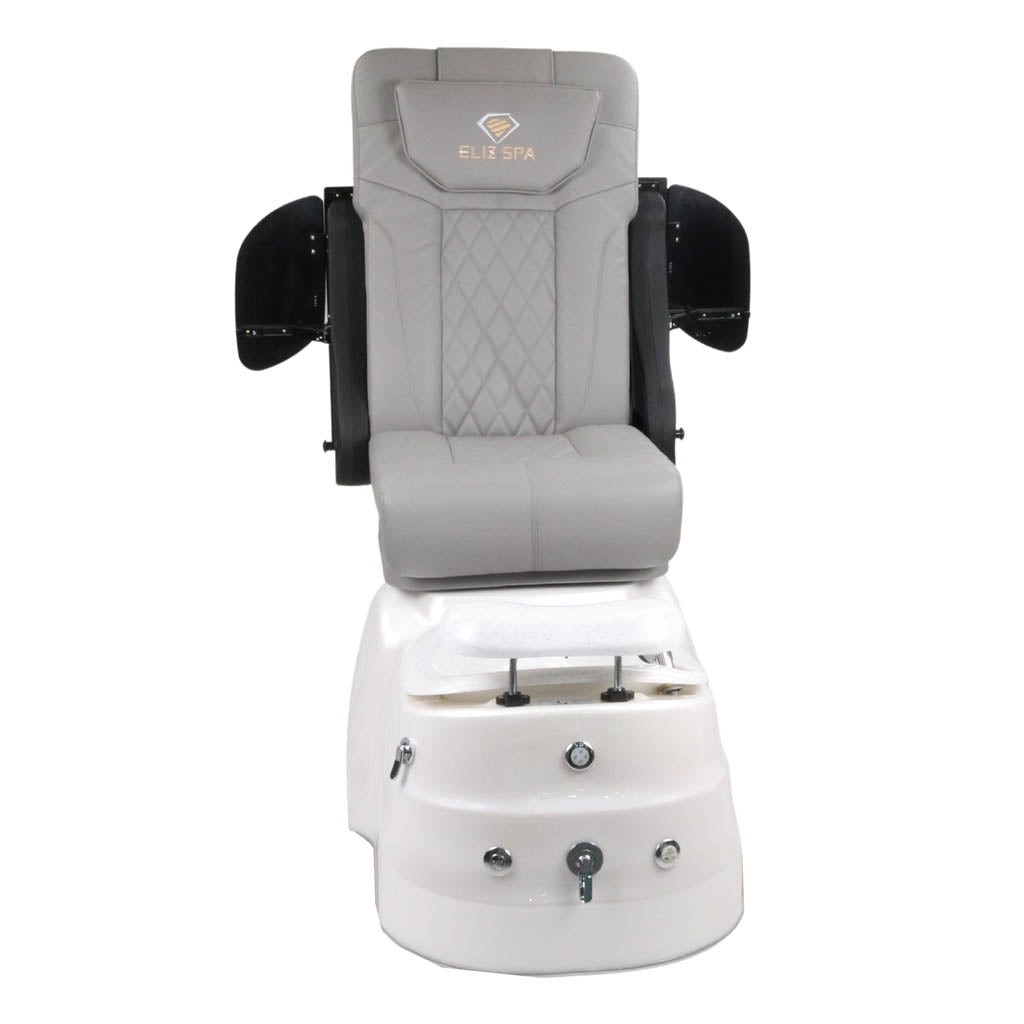Pedicure Spa Chair - Quartz Black | Grey | White Pedicure Chair