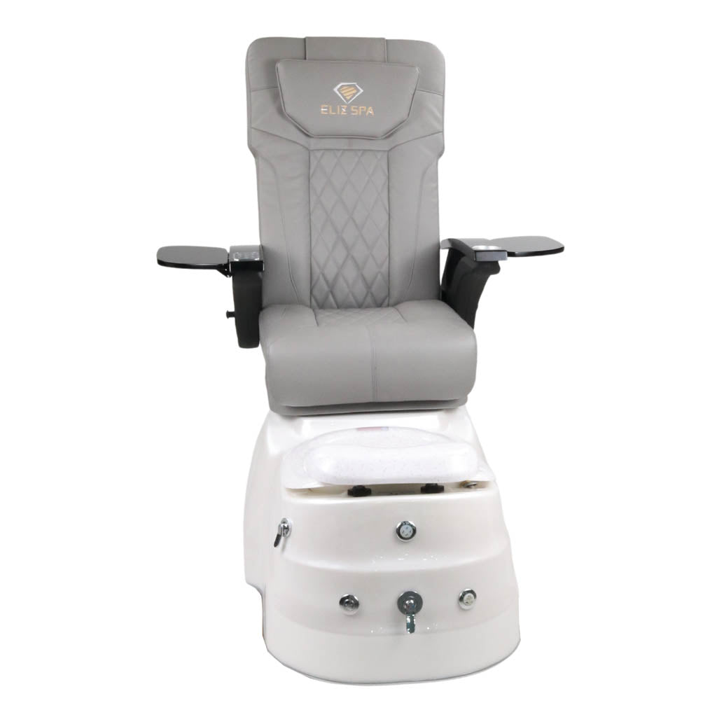 Pedicure Spa Chair - Quartz Black | Grey | White Pedicure Chair