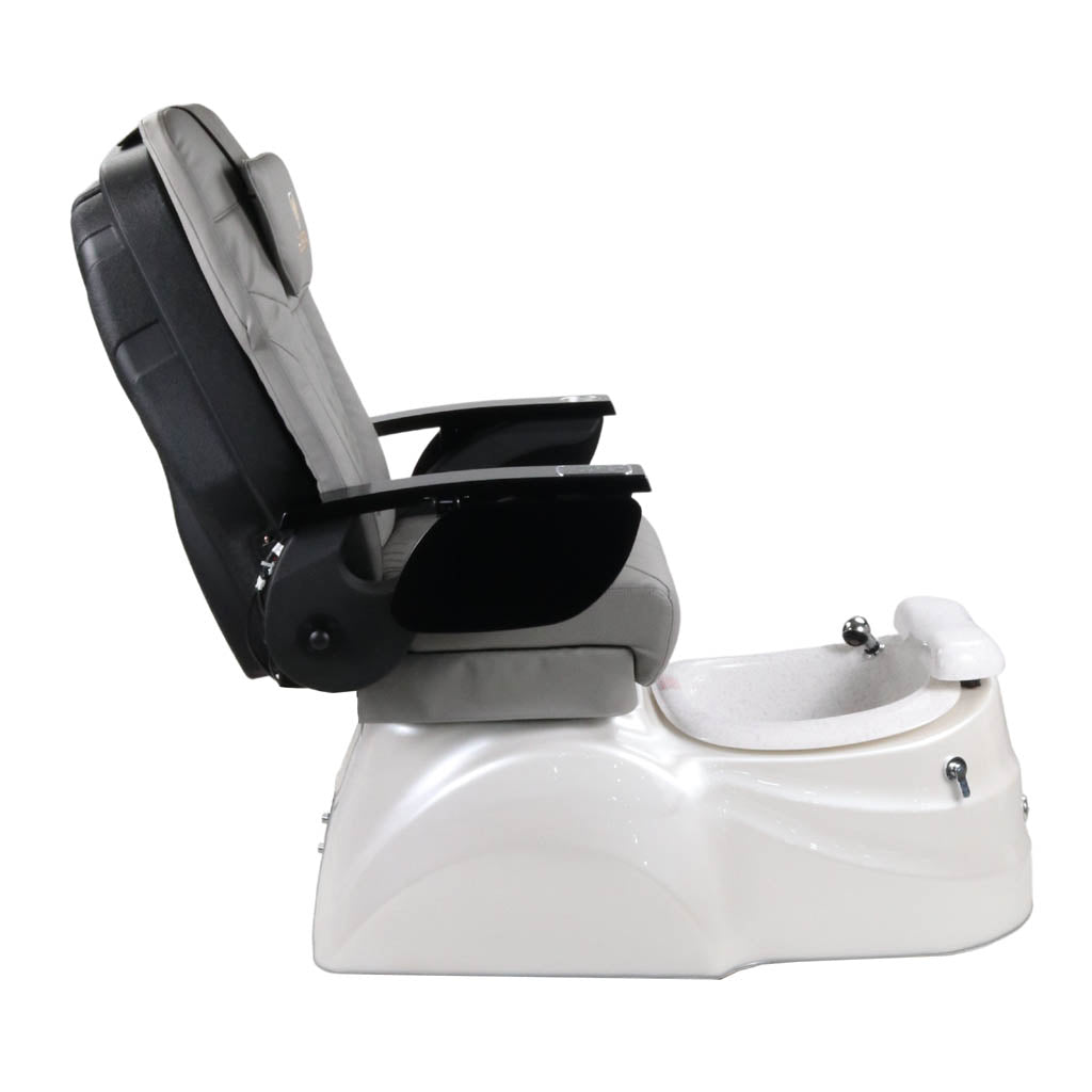 Pedicure Spa Chair - Quartz Black | Grey | White Pedicure Chair