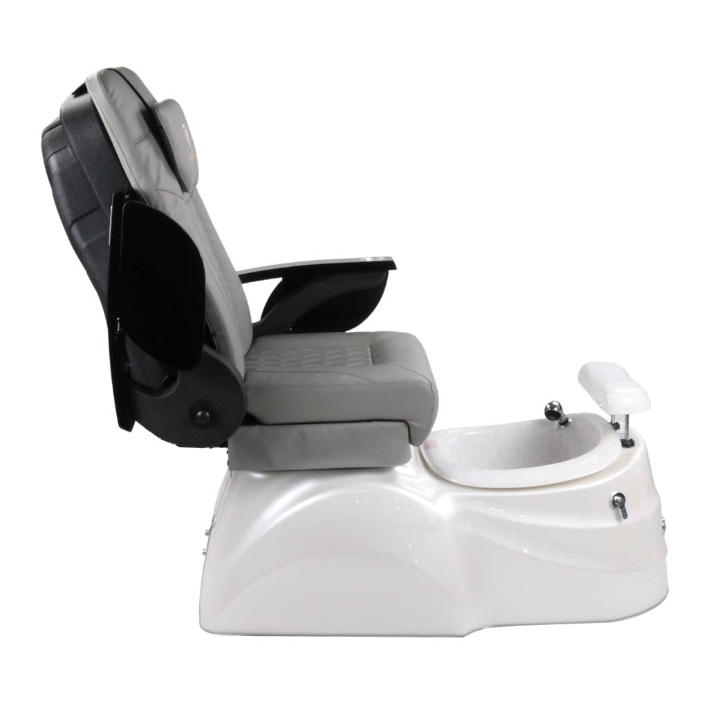Pedicure Spa Chair - Quartz Black | Grey | White Pedicure Chair
