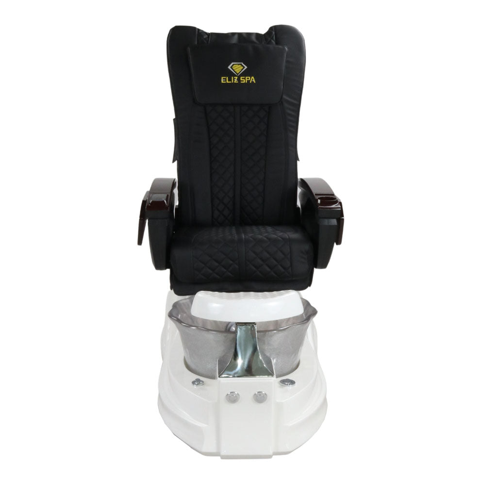 Pedicure Spa Chair - Frost Wood | Black | White Pedicure Chair