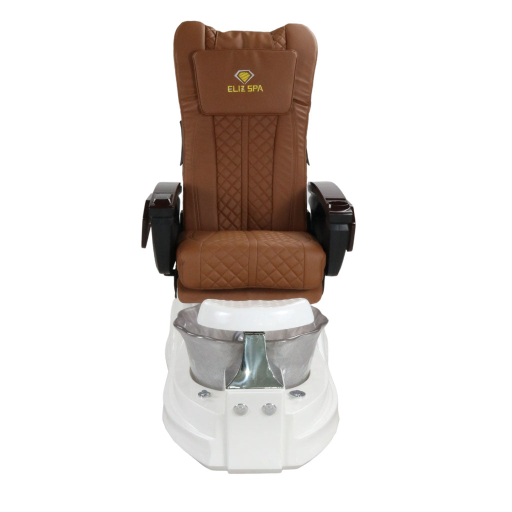 Pedicure Spa Chair - Frost Wood | Cappuccino | White Pedicure Chair