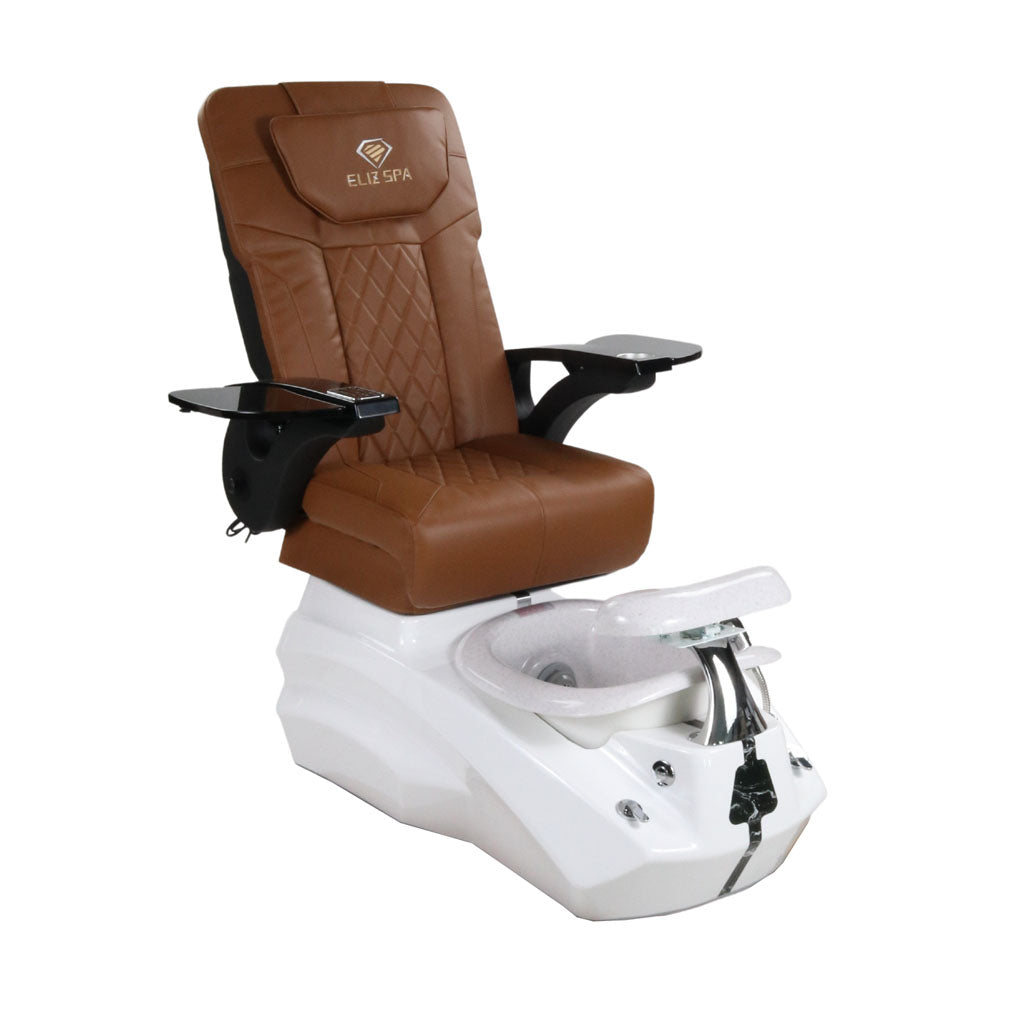 Pedicure Spa Chair - Zeta Black | Cappuccino | White Pedicure Chair