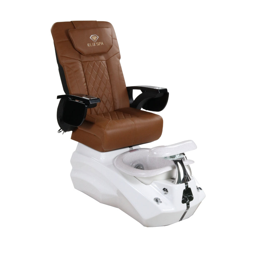 Pedicure Spa Chair - Zeta Black | Cappuccino | White Pedicure Chair