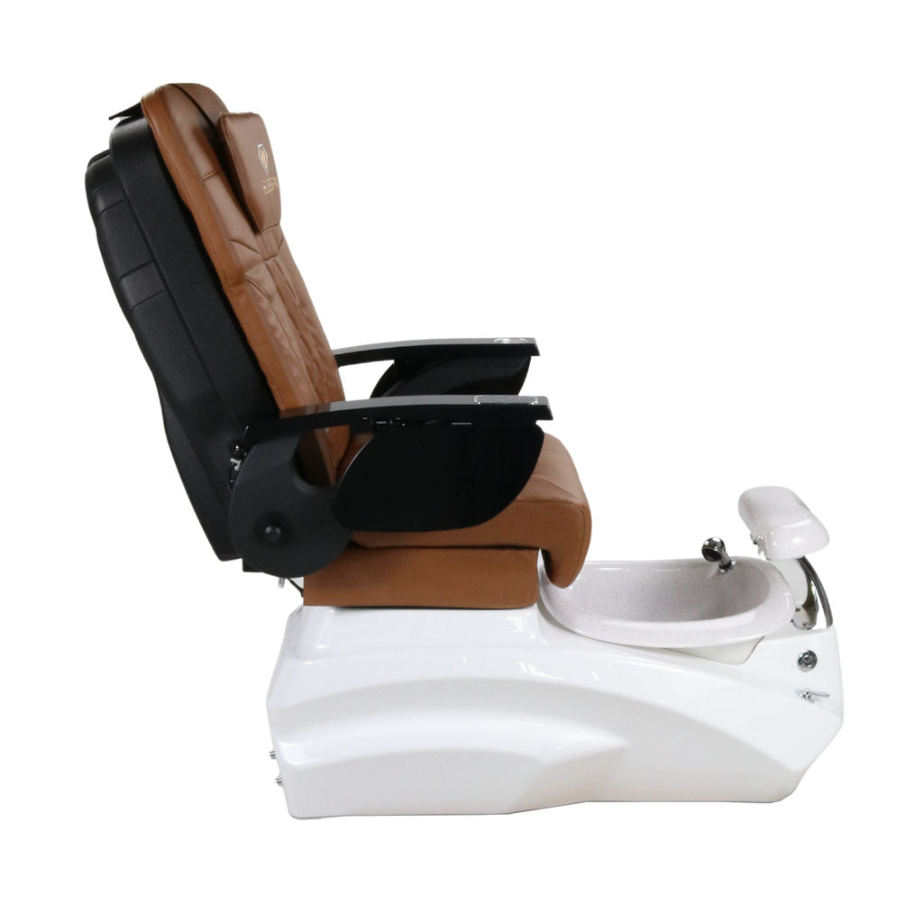 Pedicure Spa Chair - Zeta Black | Cappuccino | White Pedicure Chair