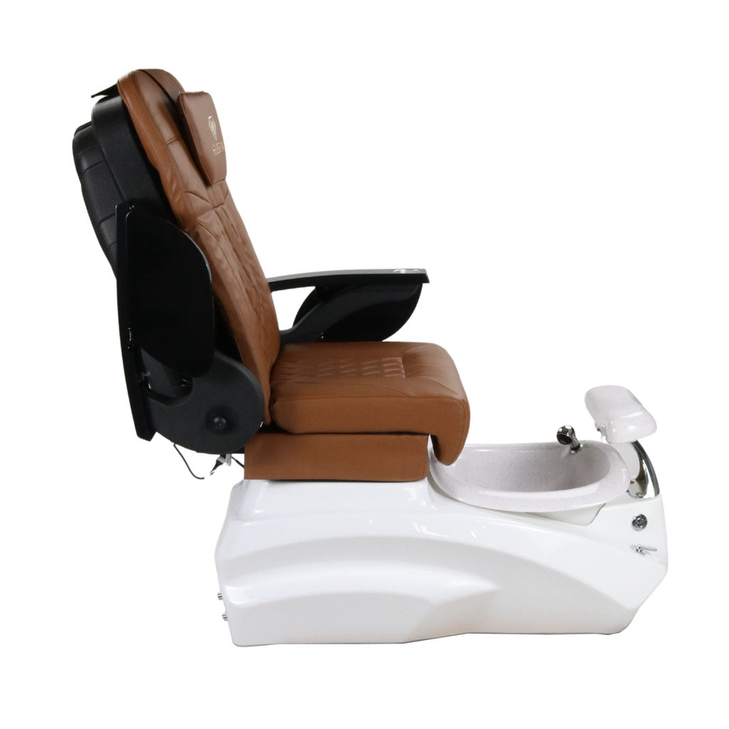 Pedicure Spa Chair - Zeta Black | Cappuccino | White Pedicure Chair