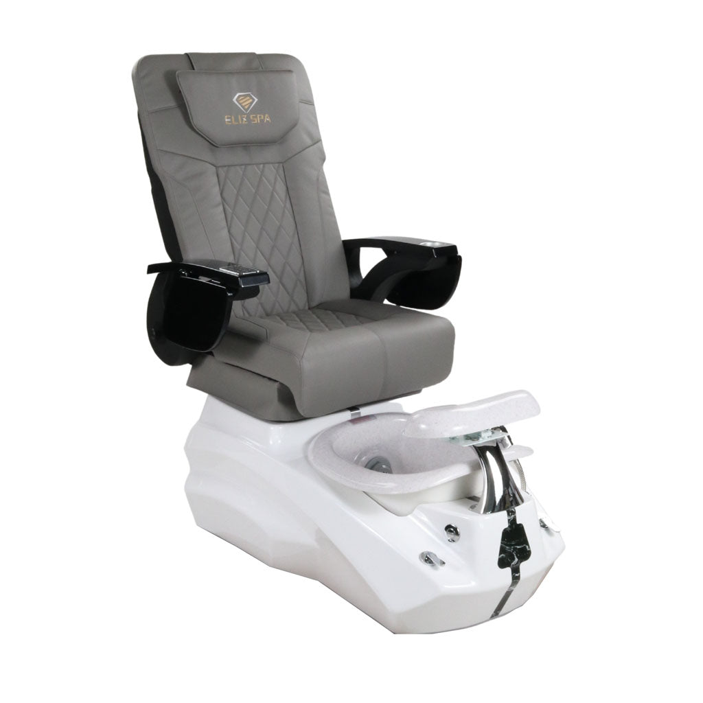 Pedicure Spa Chair - Zeta Black | Grey | White Pedicure Chair