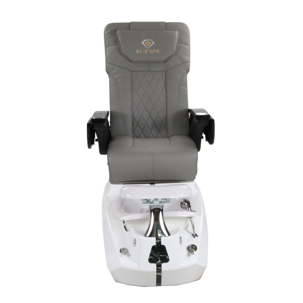Pedicure Spa Chair - Zeta Black | Grey | White Pedicure Chair