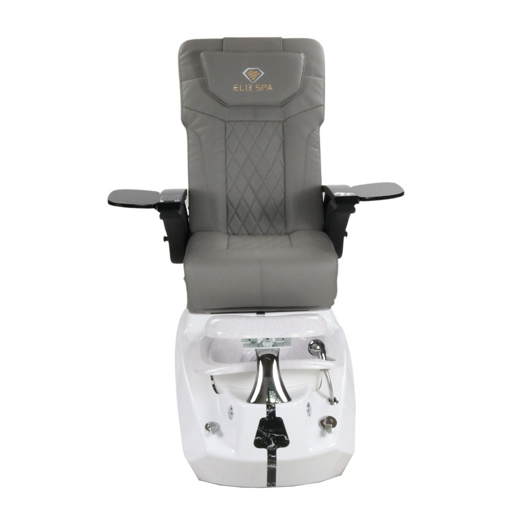 Pedicure Spa Chair - Zeta Black | Grey | White Pedicure Chair