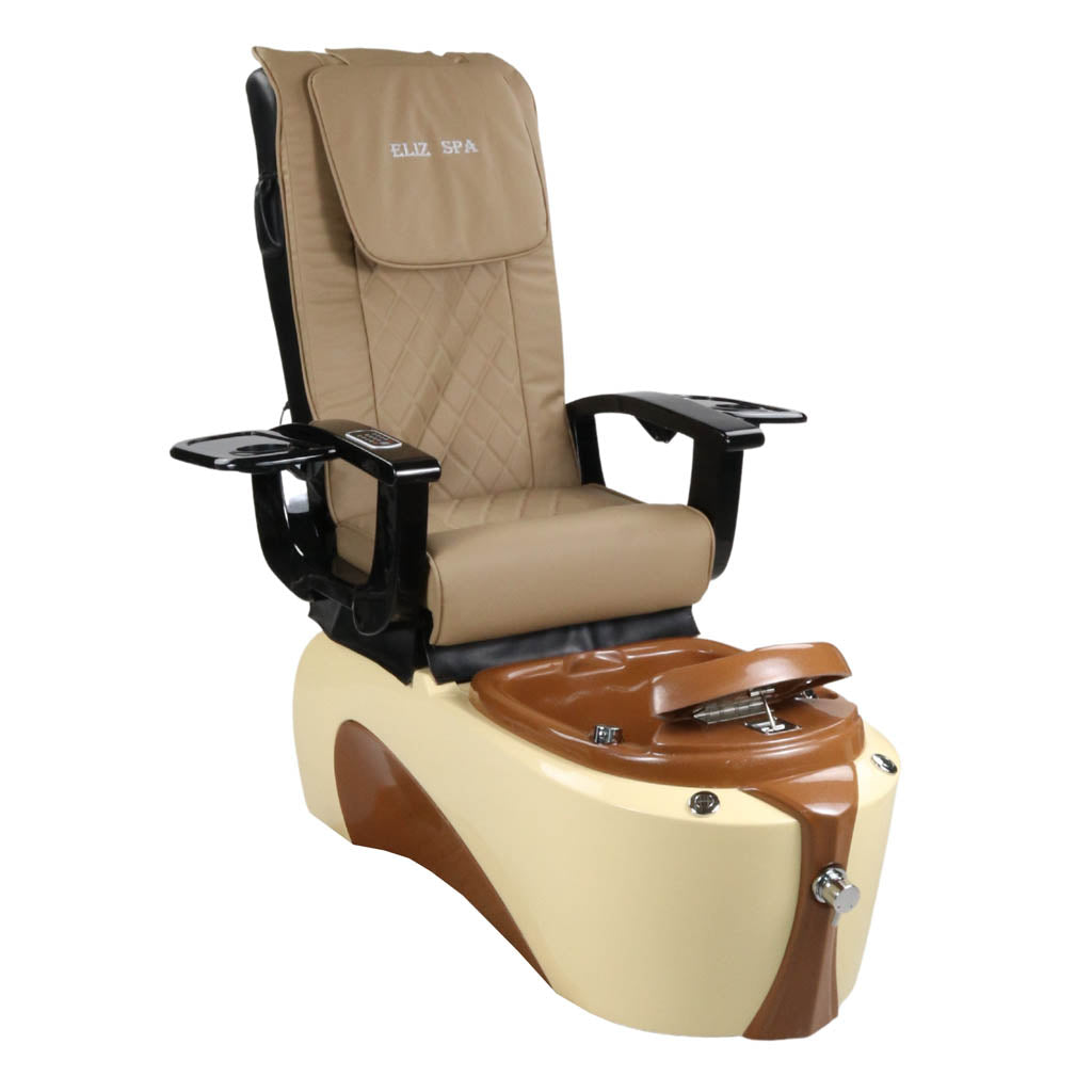 Pedicure Spa Chair - Toffee Black | Beige | Cream Pedicure Chair