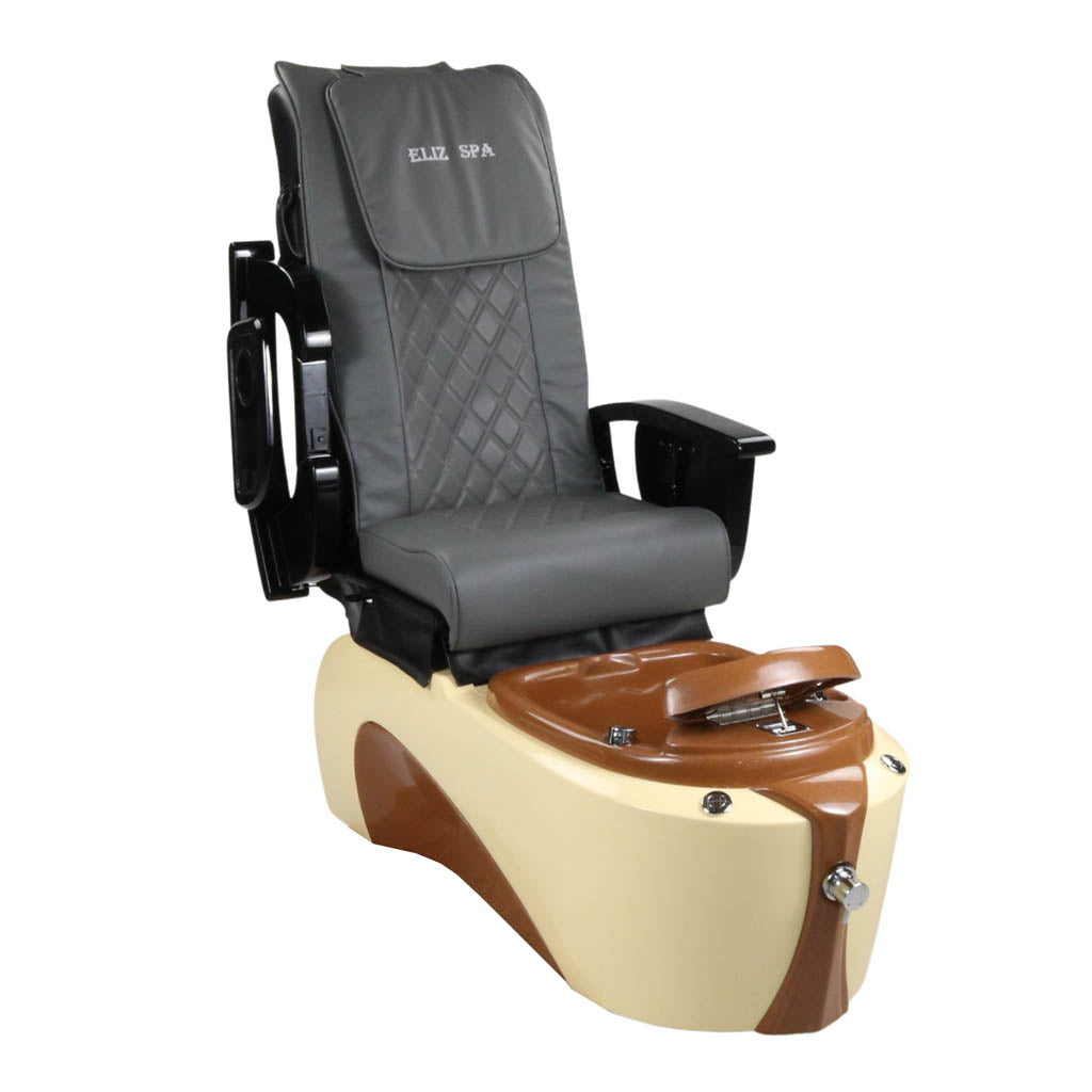 Pedicure Spa Chair - Toffee Black | Grey | Cream Pedicure Chair