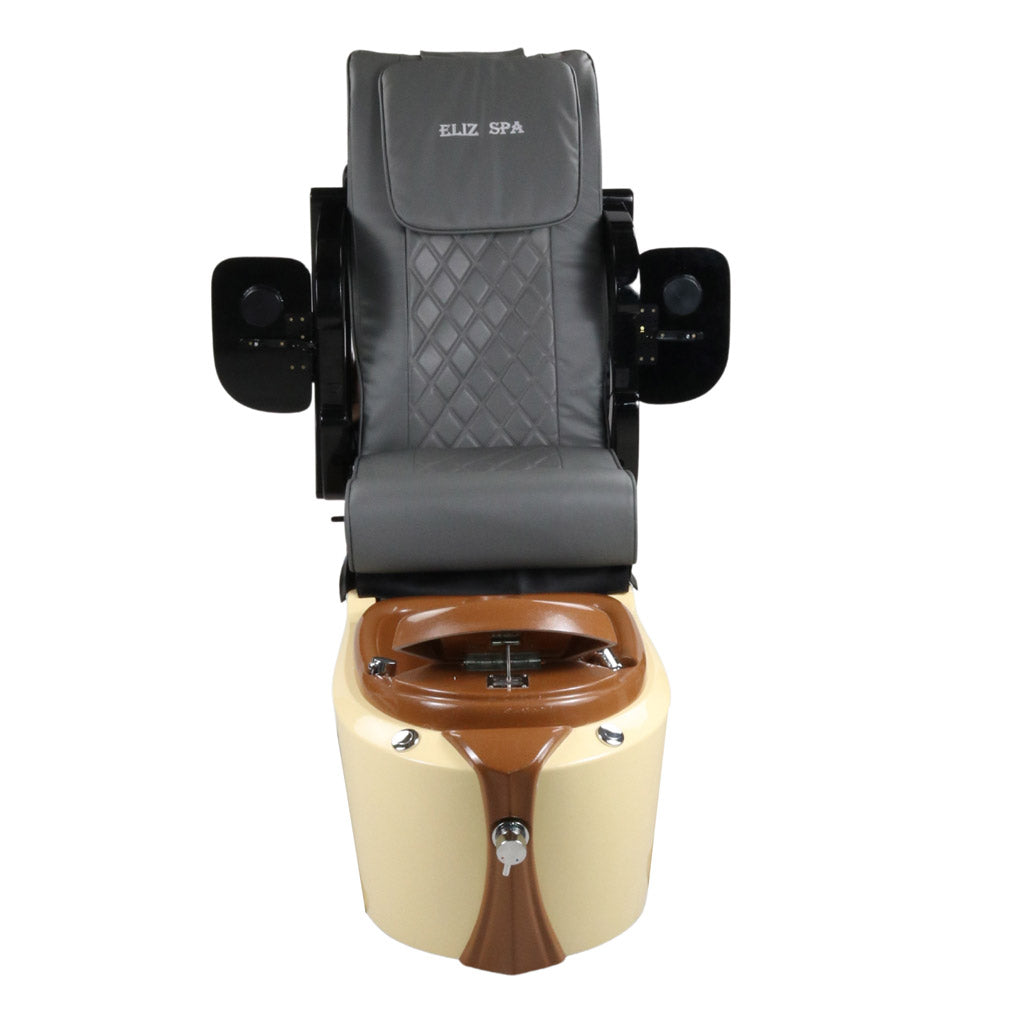 Pedicure Spa Chair - Toffee Black | Grey | Cream Pedicure Chair