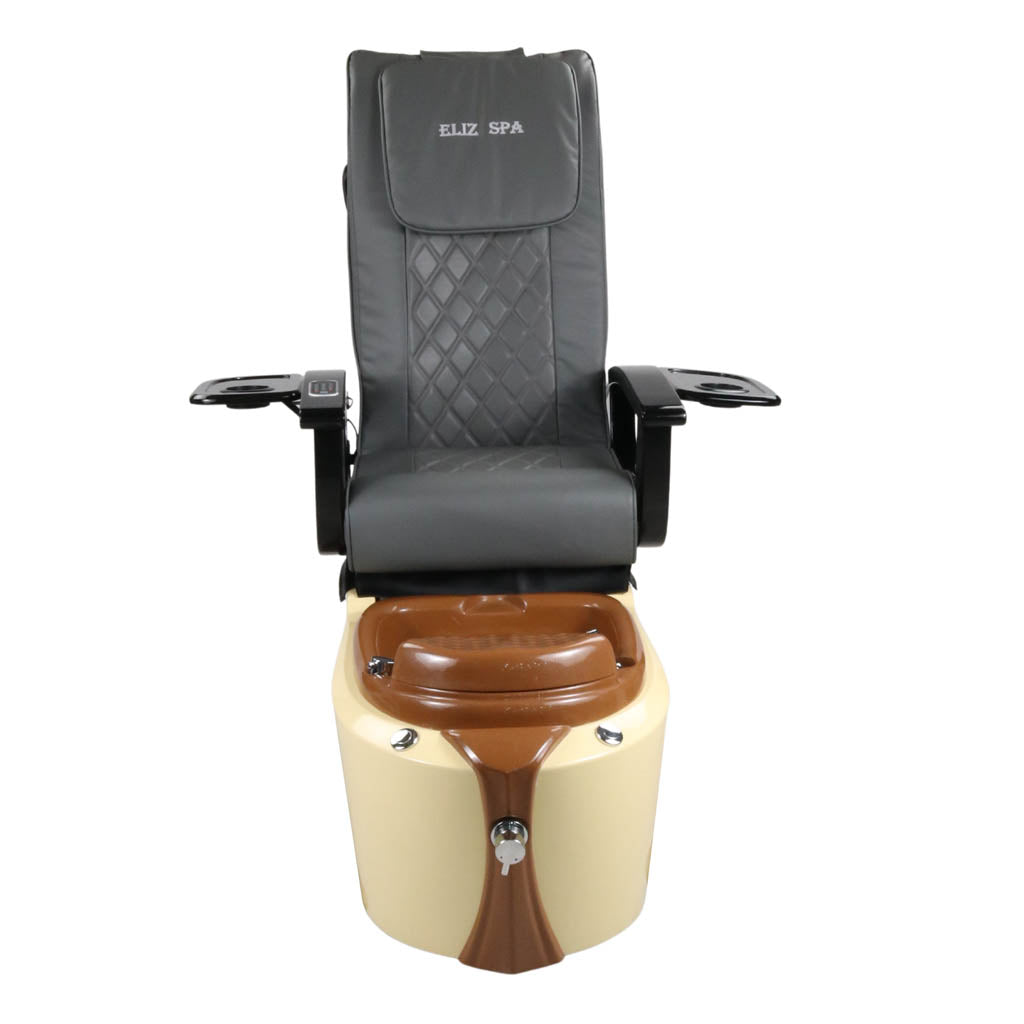 Pedicure Spa Chair - Toffee Black | Grey | Cream Pedicure Chair