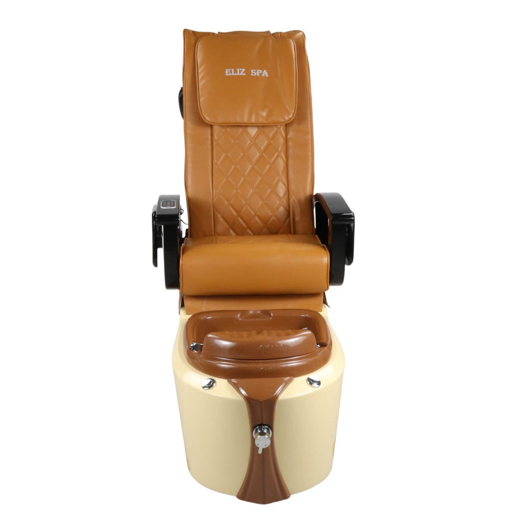 Pedicure Spa Chair - Toffee Black | Mustard | Cream Pedicure Chair