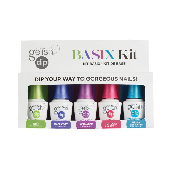 Buy Gelish Basix Dip Kit | Dipping Liquids Set | Diamond Nail Supplies
