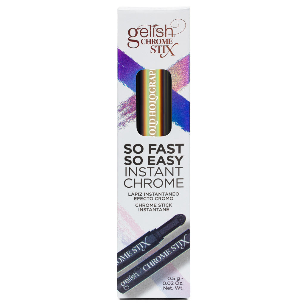 Gelish Chrome Stix - Gold Holographic Diamond Nail Supplies