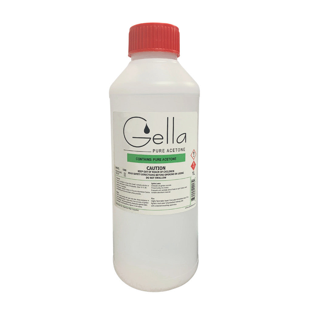 Gella Acetone 1L Diamond Nail Supplies