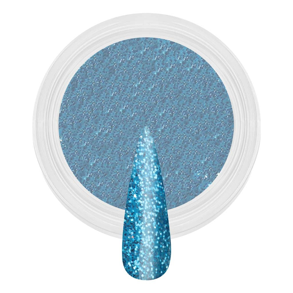 Dip & Acrylic Powder - D126 Blue Glare Diamond Nail Supplies