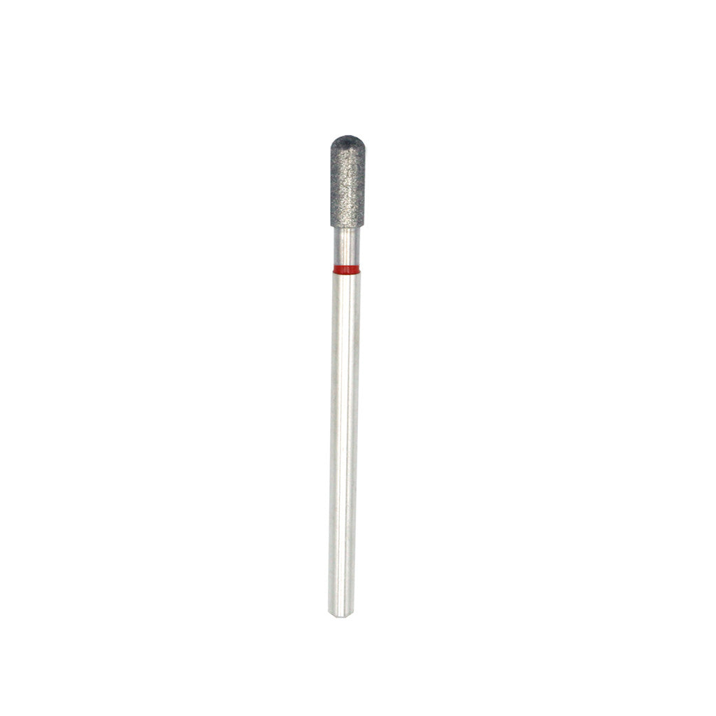 Gella Drill Bit - Barrel Curved Top Fine Diamond 3/32" Diamond Nail Supplies