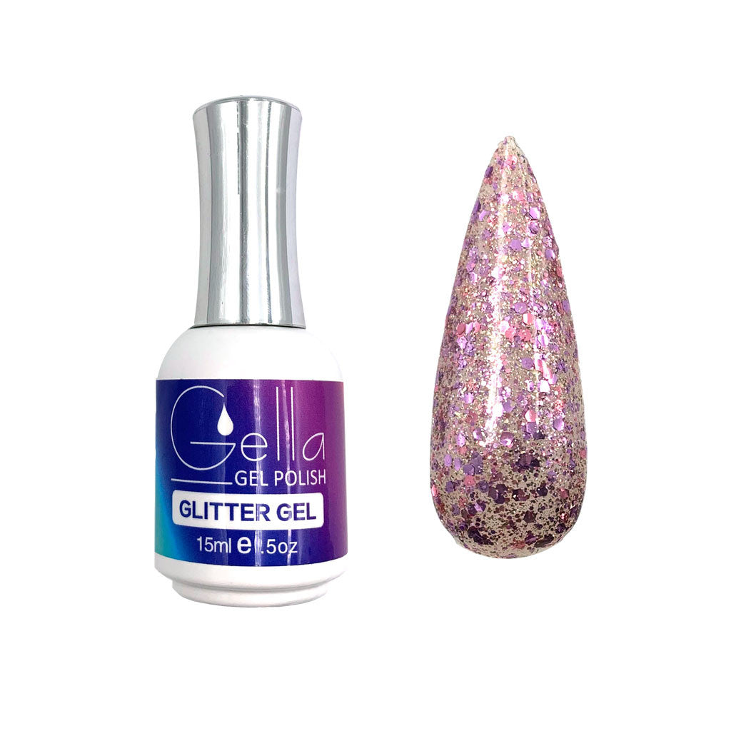 Gella Glitter Gel - 13 Diamond Nail Supplies