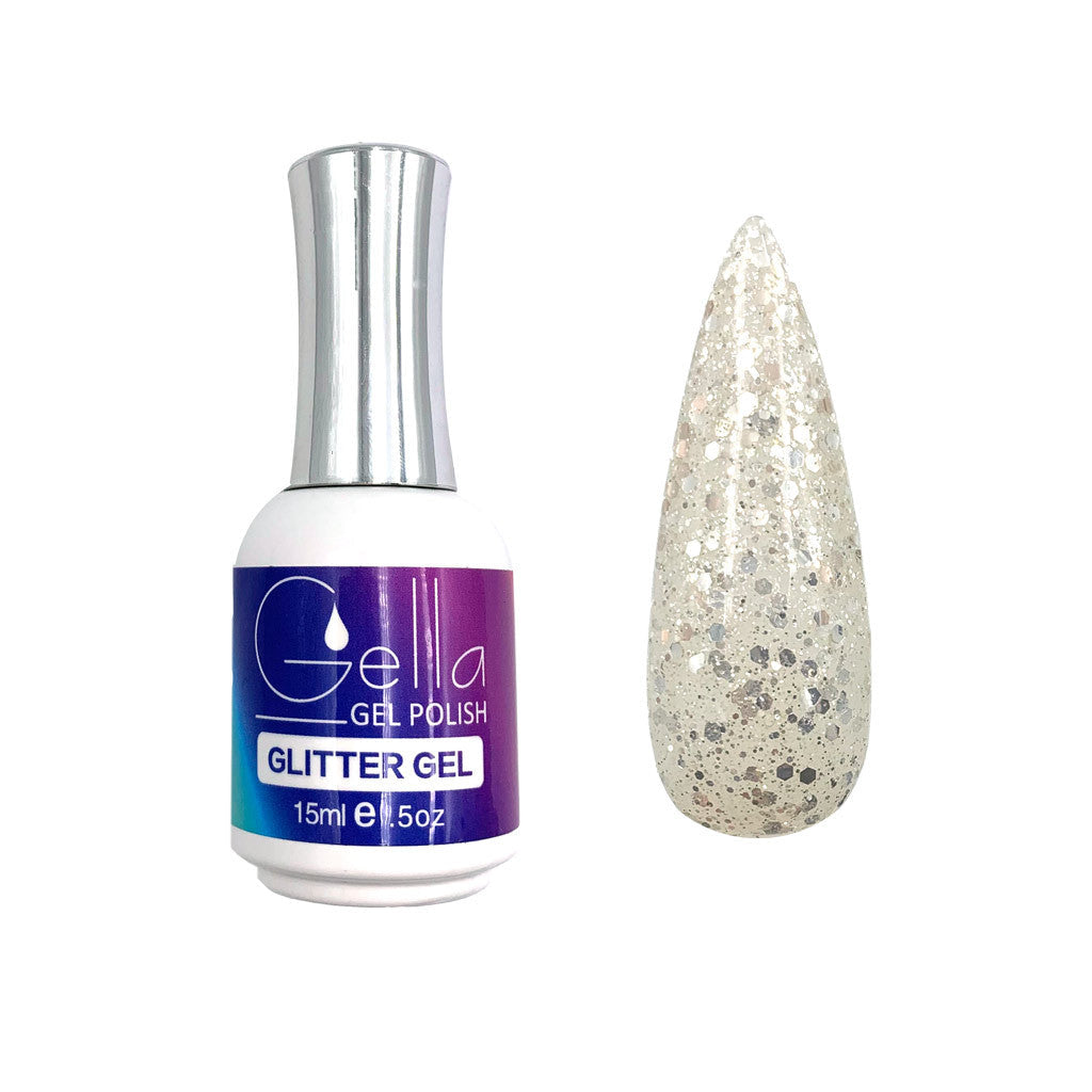 Gella Glitter Gel - 16 Diamond Nail Supplies