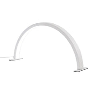 LED Half Moon Table Lamp White