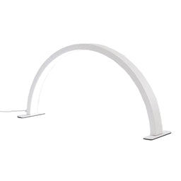 LED Half Moon Table Lamp White - image 1