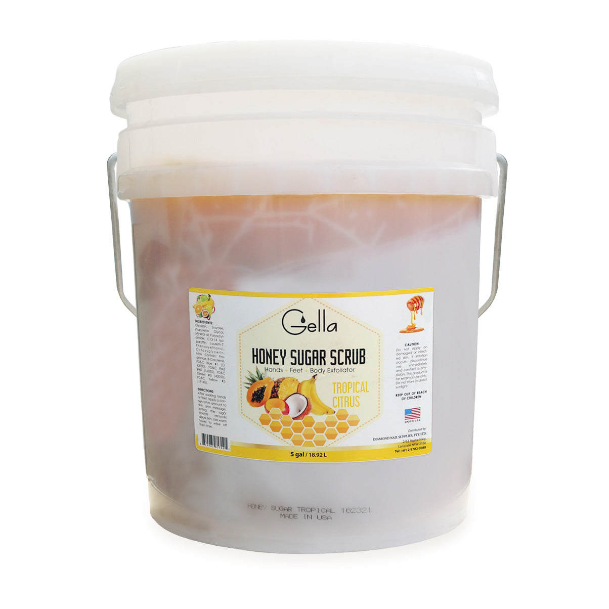 Honey Sugar Scrub - Tropical Citrus 18.92L (5gal)