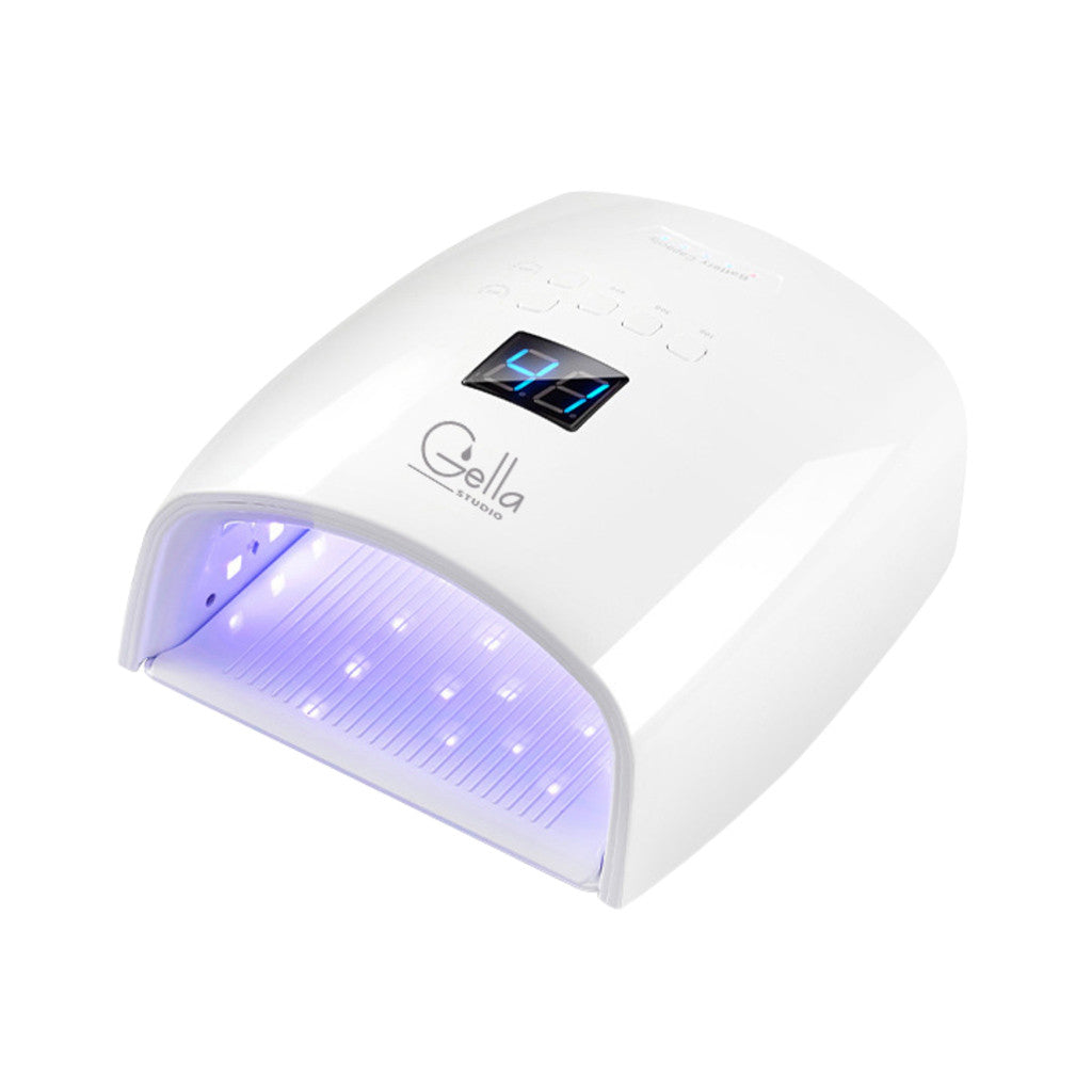 Gella Studio LED Cordless Nail Lamp White S10 Diamond Nail Supplies