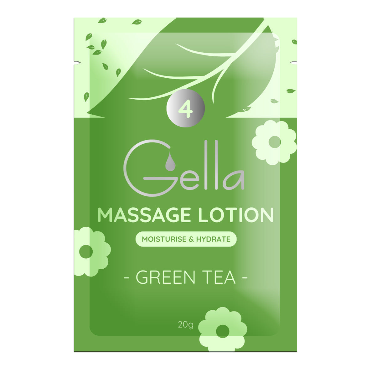 Pedi Pack 4 Steps - Green Tea 50pc (Carton)